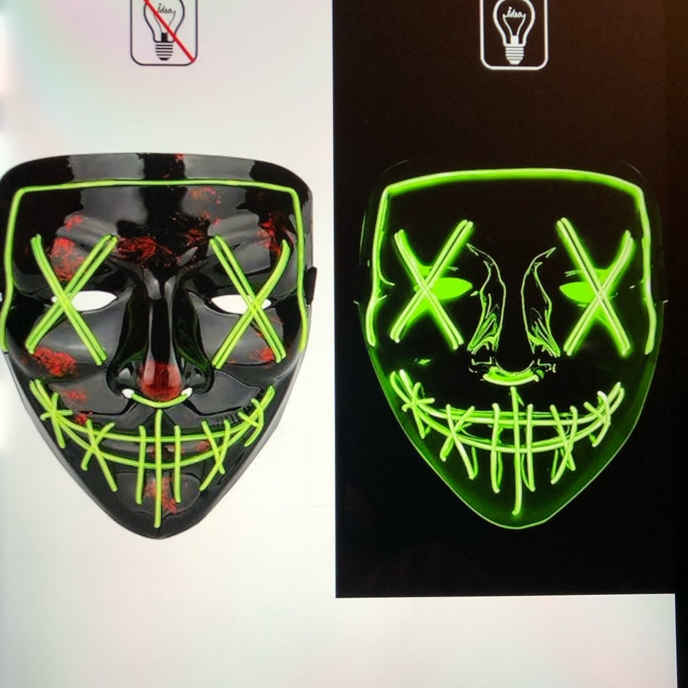 Green Purge Halloween cosplay Mask